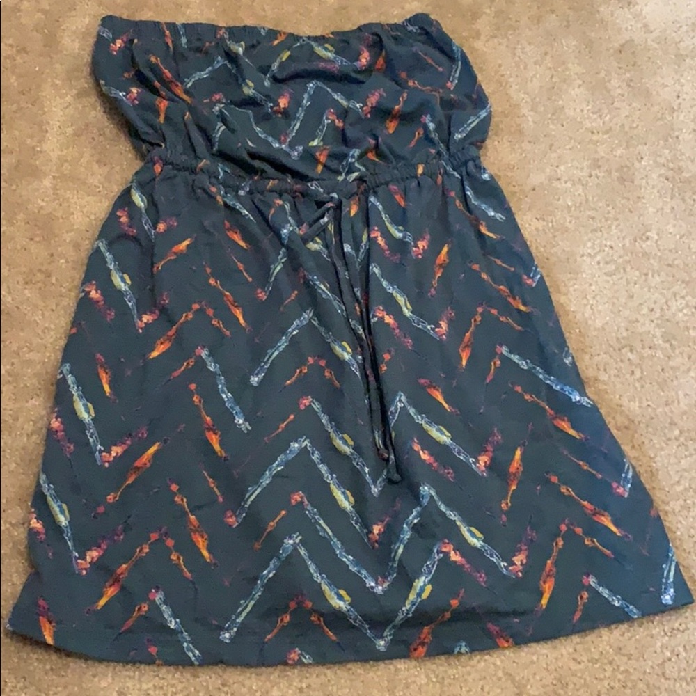 Target - Blue Strapless Cover up/Dress